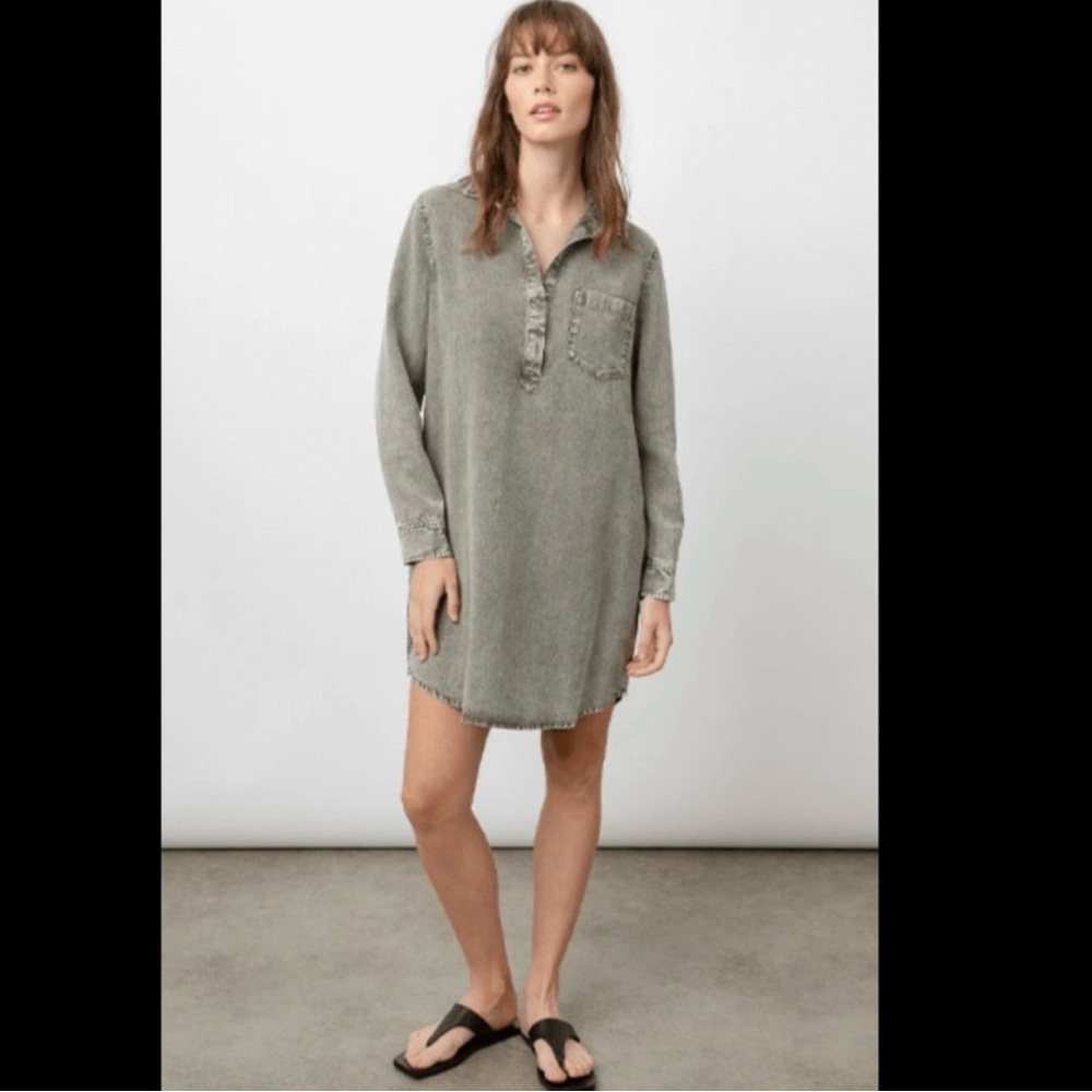 Rails Gray High Low Dress